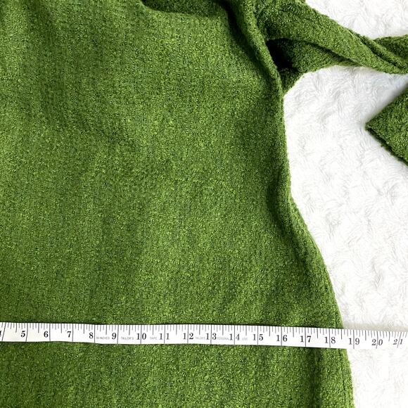 NEW Zara Blogger Favorite Moss Green Structured Chain Straps Bow Mini Dress L - Picture 12 of 12